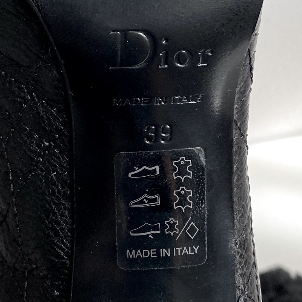 DIOR BLACK BOOTS - Picture 5 of 11